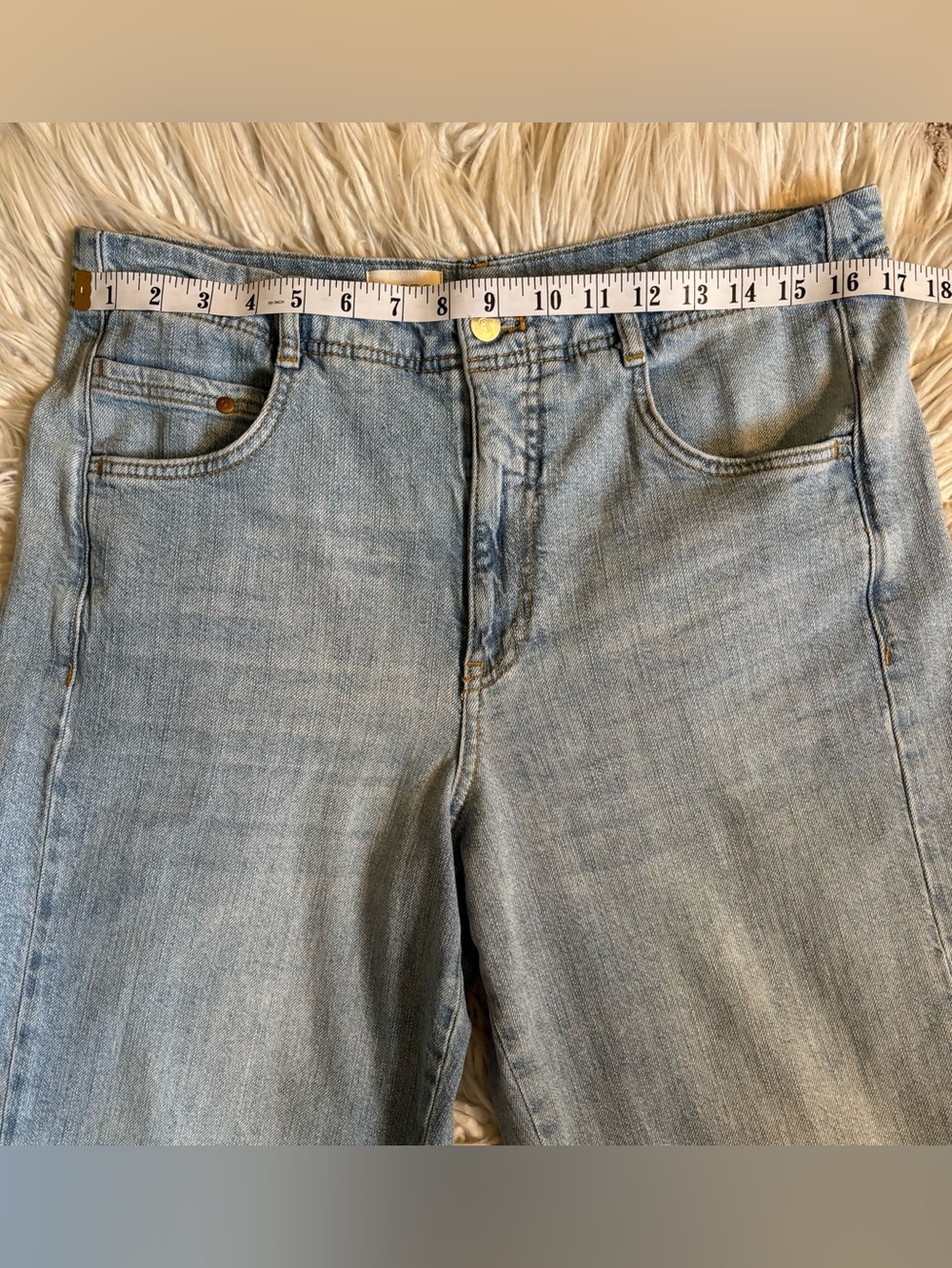 Anthropologie Pilcro The Adi Safie Frayed Hem Jeans Size 29 EUC - Picture 7 of 9